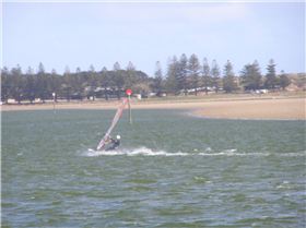 Joe at Goolwa on the 22nd of November, 2008