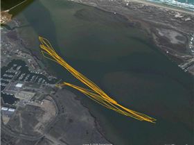 My GPS track for the 22nd of November, 2008