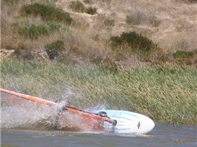 Me windsurfing on the 10th of January 2007