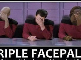 Triple facePalm