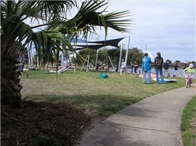 Family Day at West LAkes - not a wave in sight