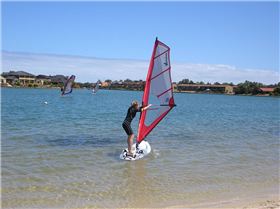 Family Day at West LAkes - not a wave in sight