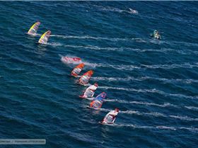 Snapping a fin at PWA Noumea