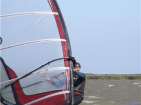 Sailing at Boggy Lake on Saturday the 10th of Febuary 2007