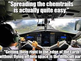 chem trail flat earth