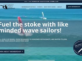Fresh new website for NSW wave sailing