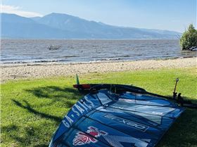 Windsurfing Washoe Lake