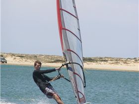 Me at the Murray Mouth on the 21st of December