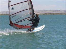Me at the Murray Mouth on the 21st of December