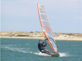 Me at the Murray Mouth on the 21st of December