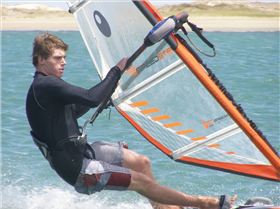 Me at the Murray Mouth on the 21st of December