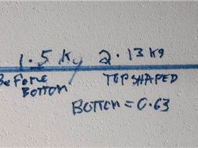 weight with top shaped