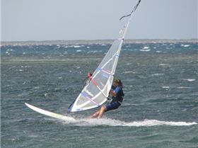 David, 11yrs old, 20knots