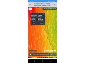 Cervantes Wind Forecast