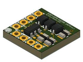 PCB hssw esp-gps assembled v2