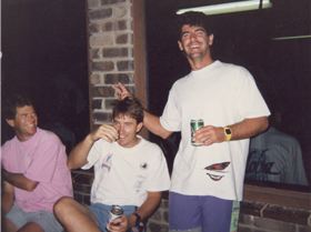 who are the two guys sitting? Lancelin 92