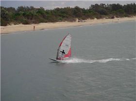 Swoosh at Whiting Beach