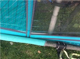 No rotation Batten behind mast