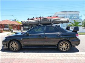 Windsurfing mods to car