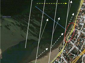 Lucky Bay wind pattern