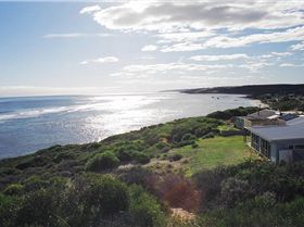 View down the Horrocks Lagoon