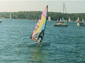 Riding the rail, Balmoral, 80s