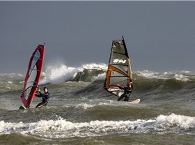 40 to 50 knots all day   Sunday 26th April RickettsPoint