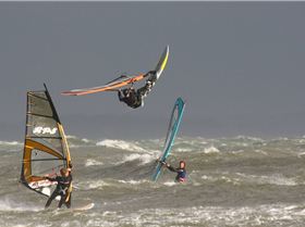 40 to 50 knots all day   Sunday 26th April RickettsPoint