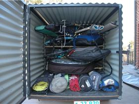 My Windsurfing Trailer - Lift in / Lift Out Box