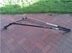 Lost battle with a submerged fishing net