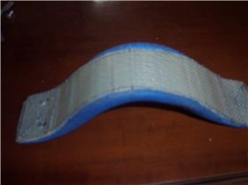 EVA carbon/kevlar foot strapps