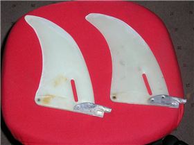 Torquay Slot fins - condition a little worse than first thought