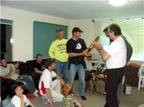 Final presentation night Sandy Pt Speed