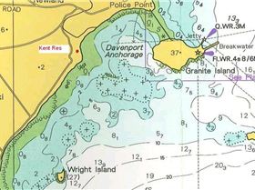 Kent Reserve Nautical chart