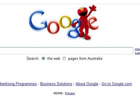 Elmo at Google