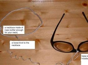 securing glasses