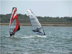 Jason and Chris - consolation prize at Nov slalom event