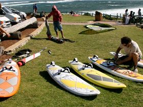 Patrick Diethelm Board range - testing day