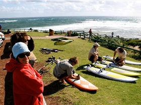 Patrick Diethelm Board range - testing day