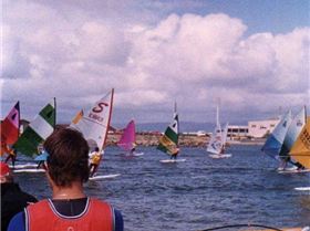 old school windsurfing photos