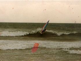 old school windsurfing photos