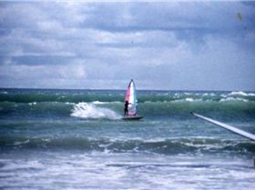 old school windsurfing photos