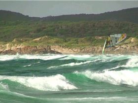 Alastair McLeod and Leon Jamaer in Marrawah