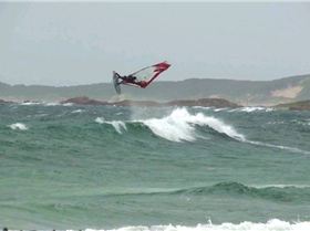 Alastair McLeod and Leon Jamaer in Marrawah