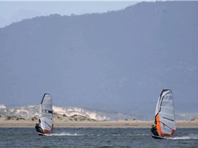 Attempting to keep up with Sam Parker!