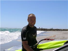 Orthy in his element