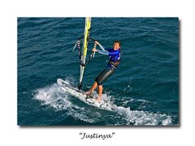 World Champion windsurfer "Justinya" training in Margaret River!