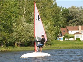 Railride on a Starboard SUP