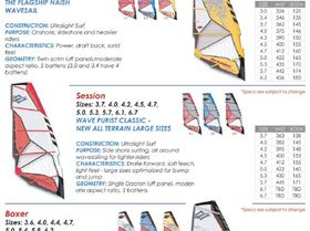 Naish 2011 Sails Wave 01