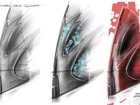 Concept Art - sci fi sail design